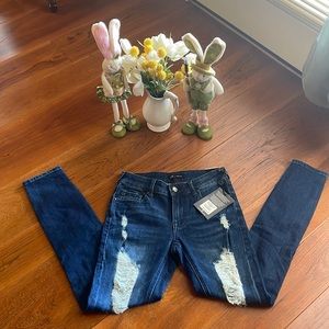 True Religion Jennie Curvy Mid Rise Skinny